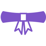 certificate of course completion icon